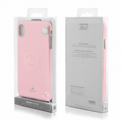 MERCURY JELLY iPhone XS Max (6,5) jasno różowy