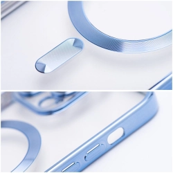 Nakładka MagSafe CHROME iPhone 15 (6,1) niebieska