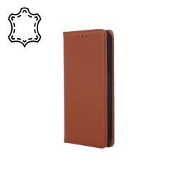 Smart Skóra Samsung S24 Ultra brązowy