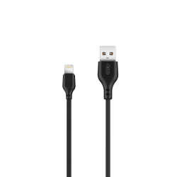 Kabel USB iPhone Lightning 1m czarny XO NB103 2.1A