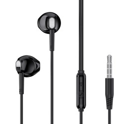 Słuchawki + mikrofon XO EP52 Jack 3.5mm czarne