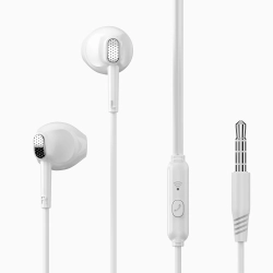 Słuchawki + mikrofon XO EP52 Jack 3.5mm białe