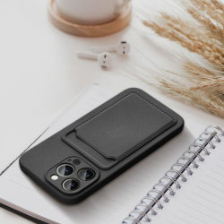 Nakładka Forcell CARD CASE iPhone 15 Plus (6,7) czarna