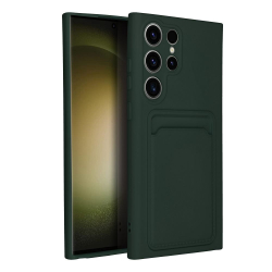 Nakładka Forcell CARD CASE Samsung S23 Ultra zielona