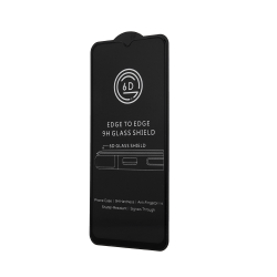 Szkło hartowane iPhone 13 / 13 Pro / 14 (6.1) 6D czarne