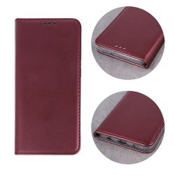 SMART MAGNET Xiaomi Redmi Note 12 5G/ Poco X5 bordowy gładki