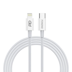 Kabel TYP-C - iPhone Lightning 2m FONENG X31 biały 20W