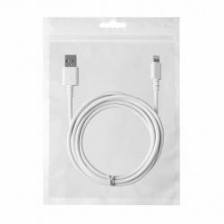 Kabel USB iPhone Lightning 2m biały Reverse 3A