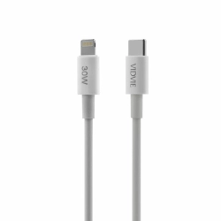 Kabel TYP-C - iPhone Lightning 1m VIDVIE CB4013 30W biały