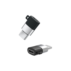 Adapter micro USB-Typ C czarny XO NB149-A