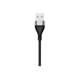 Kabel USB iPhone Lightning 1m czarny JELLICO B16 3.1A