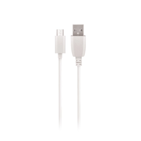 Kabel USB micro 1m biały Maxlife Fast 3A