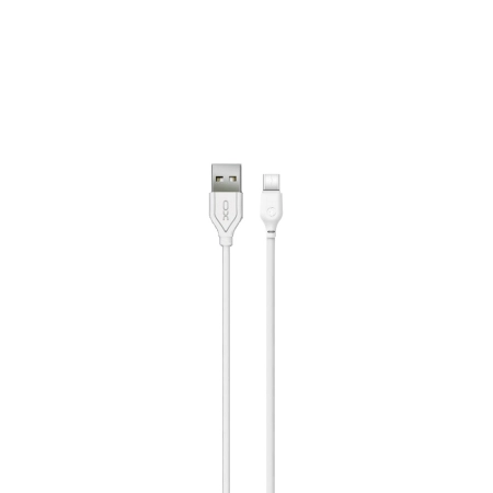 Kabel USB Typ C 1m biały XO NB103 2.1A
