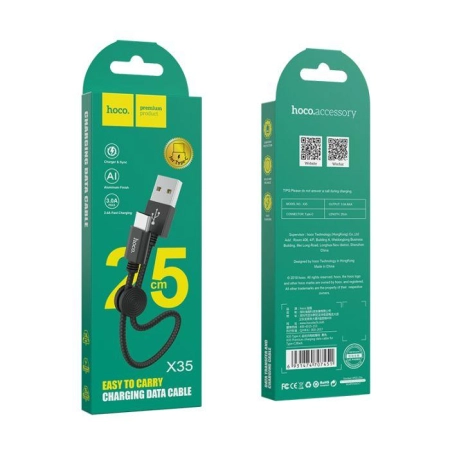 Kabel USB TYP C 1m czarny FONENG X79 66W
