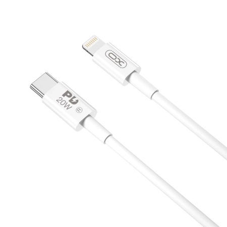 Kabel TYP-C - iPhone Lightning 1m XO NB-Q189A biały 20W