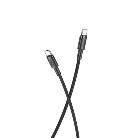Kabel TYP-C - TYP C 1.5m XO NB-Q199 czarny 100W