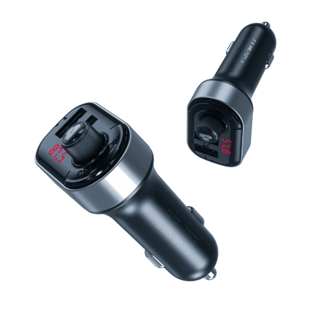 Transmiter FM BT 2xUSB 15.5W XO-BCC10 czarny