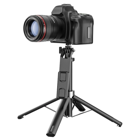 Uchwyt selfie BT HOCO K21 + tripod 1.37m czarny