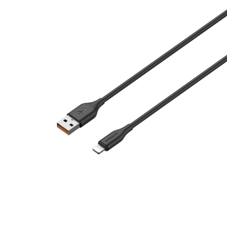 Kabel USB iPhone Lightning 1m czarny Riversong Beta 09 CL85 3A