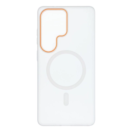 Nakładka MagSafe Go Orange Samsung S26 Ultra transparentna