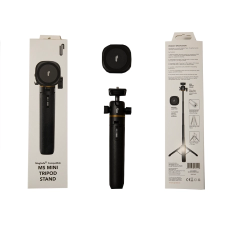 Uchwyt selfie MagSafe Ugly Rubber + tripod 48cm czarny