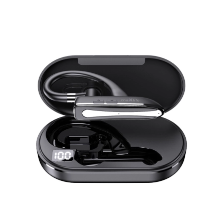 Bluetooth Maxlife MXBH-01 z etui ładującym czarny