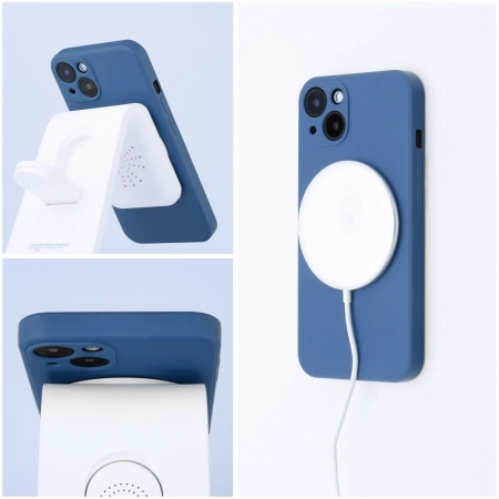 Nakładka MagSafe Silicon iPhone 17 Pro szara