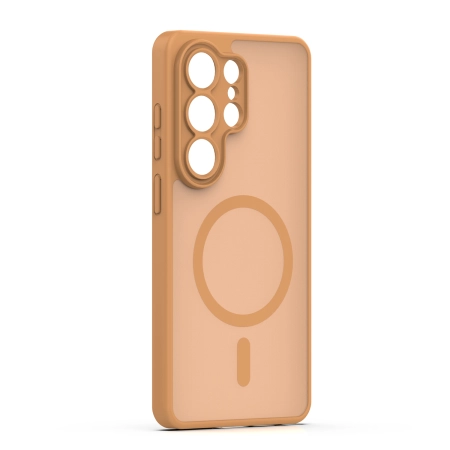 Nakładka MagMatte Samsung S26 Ultra brązowa