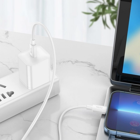Kabel TYP-C - iPhone Lightning 1m HOCO X96 czarny