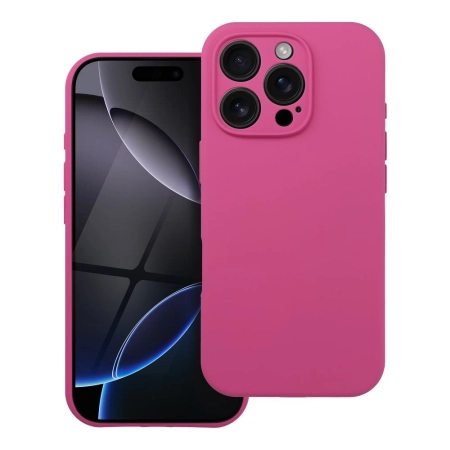 Nakładka Silicon Solid iPhone 16 Pro MagSafe różowa
