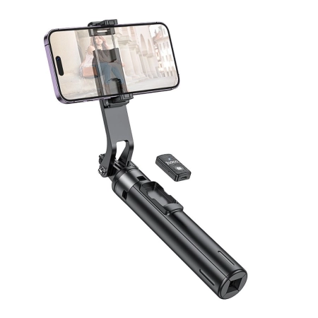 Uchwyt selfie BT HOCO K21 + tripod 1.37m czarny