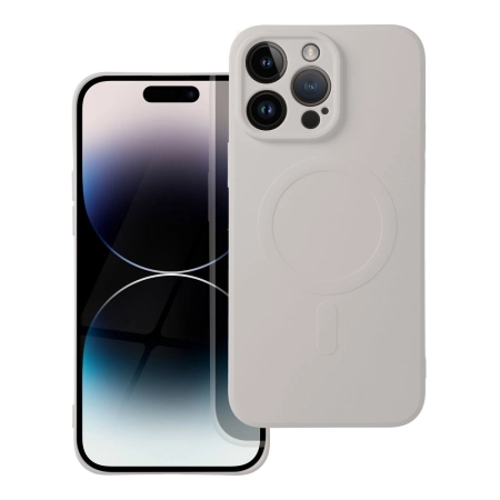 Nakładka MagSafe Silicon iPhone 17 Pro szara