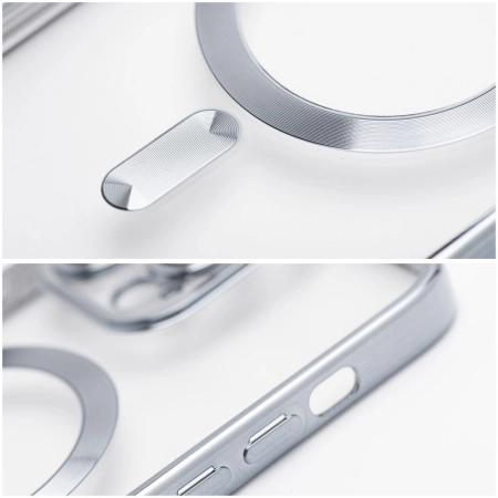 Nakładka MagSafe CHROME iPhone 16 Pro (6,3) tytanowa