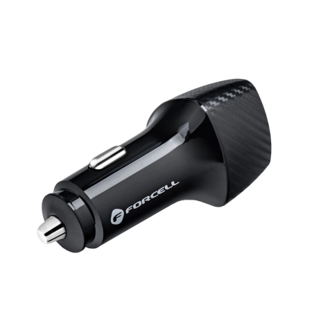 Ładowarka samochodowa 1xUSB 3.0A QC3.0 18W Forcell F-ENERGY CC50-1A czarna