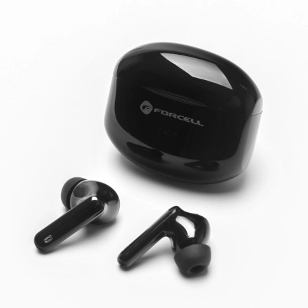 Słuchawki Bluetooth TWS (ANC+ENC) Forcell F-AUDIO Sound czarne