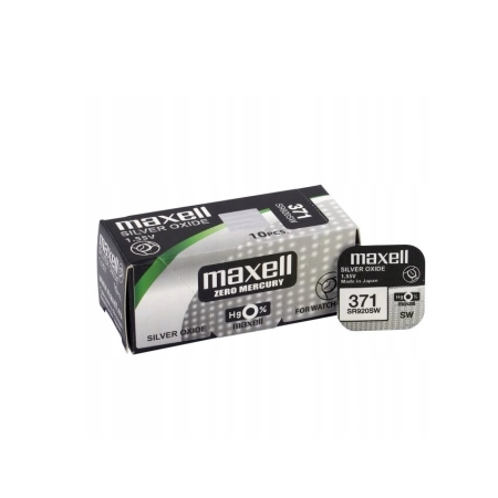 Bateria zeg. AG-6 Maxell L921/10 srebro