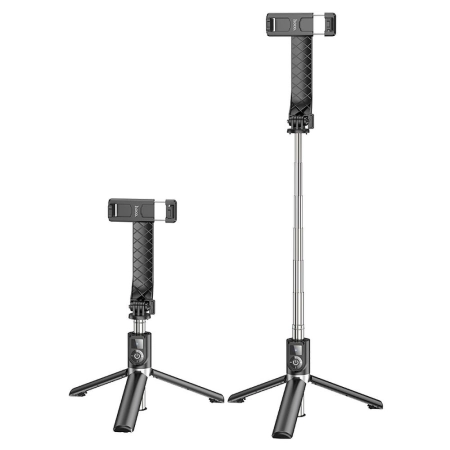 Uchwyt selfie BT HOCO K20 + tripod 98cm czarny