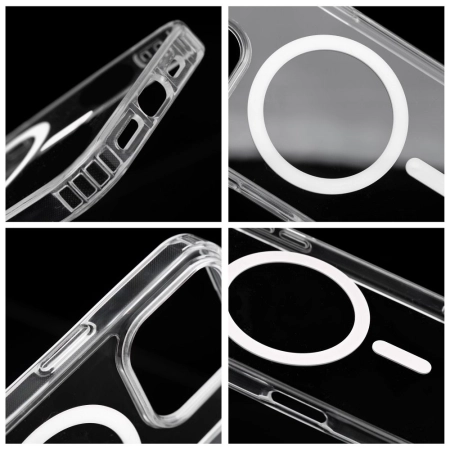 Nakładka Drop Glue MagSafe iPhone 17 Pro biała