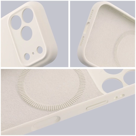 Nakładka F-Protect Rubber MagSafe Samsung S26 biała