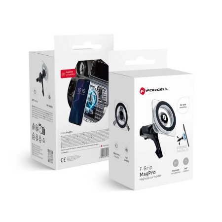Uchwyt do kratki Forcell F-Grip MagPro czarny