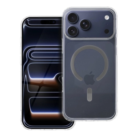 Nakładka Drop Glue MagSafe iPhone 17 Pro Max szara