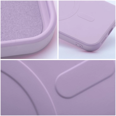 Nakładka MagSafe Silicon iPhone 17 różowa