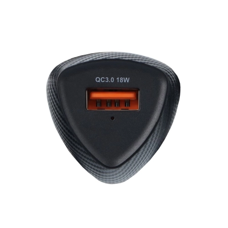 Ładowarka samochodowa 1xUSB 3.0A QC3.0 18W Forcell F-ENERGY CC50-1A czarna