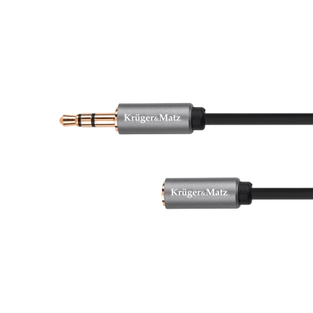 Kabel AUX Jack 3,5mm przedłużka wtyk-gniazdo stereo Kruger Matz