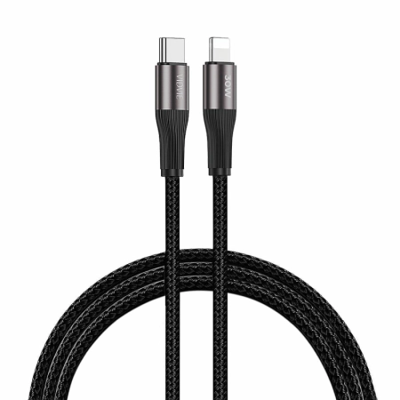 Kabel TYP-C - iPhone Lightning 3m Vidvie CB4038 czarny 30W