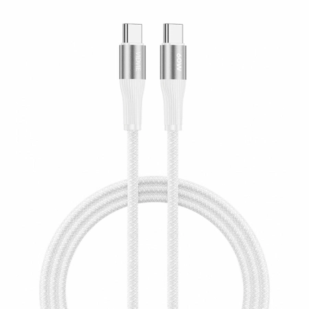 Kabel TYP-C - TYP C 3m VIDVIE CB4038 60W biały