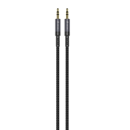 Kabel AUX Jack 3,5mm 1m czarny Devia Ipure EC618