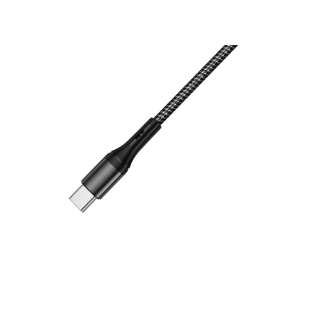 Kabel USB TYP C 1m czarny JELLICO A20 3.1A