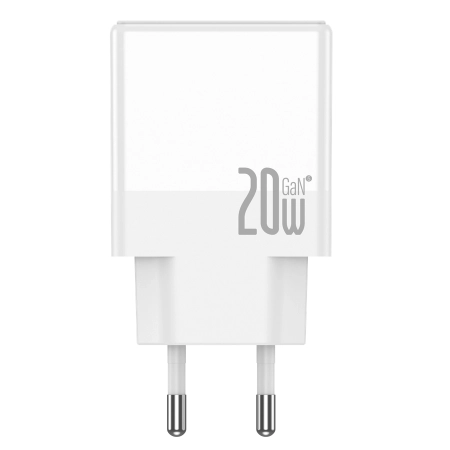 Ładowarka sieciowa USB-C PD 20W + 1xUSB 3.0 QC JELLICO EU57 biała
