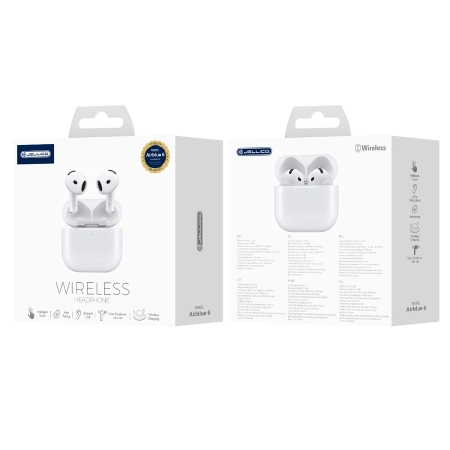 Słuchawki Bluetooth JELLICO AirBlue 6 białe